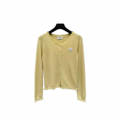 CHANEL KNITTED CAMISOLE CARDIGAN